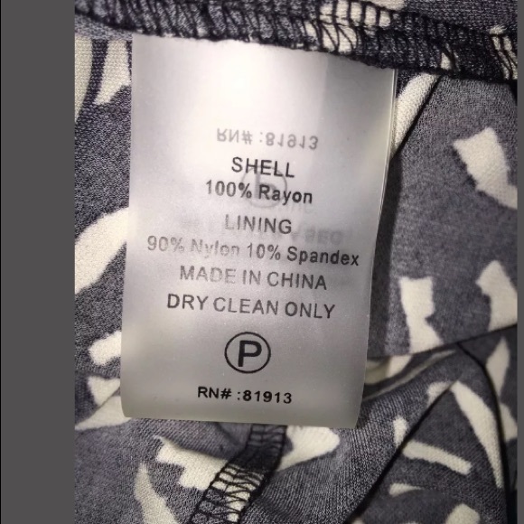 Tracy Reese Back Wrap Dress Black Print Jersey - Picture 7 of 8